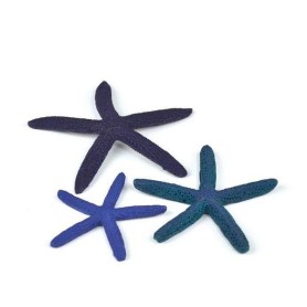 Морские звезды 3шт. синие (Starfish set 3 blue)