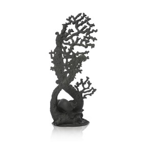 Коралл веер черный (Fan coral ornament black)