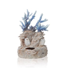 Коралловый риф синий (Coral reef ornament blue)