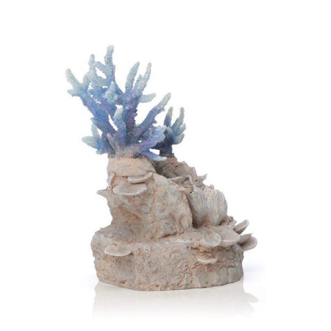 Коралловый риф синий (Coral reef ornament blue)