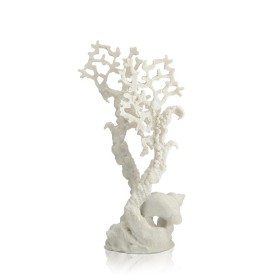 Коралл веер белый средний (Fan coral ornament medium white)