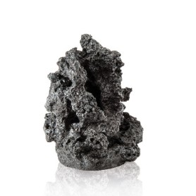Черный минерал (Mineral stone ornament black)