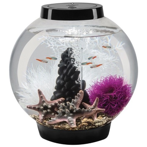 Скульптура из черной гальки малая (Pebble ornament black small)