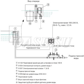 Сенсор уровня воды Supplemental electrode ZE 2000-1