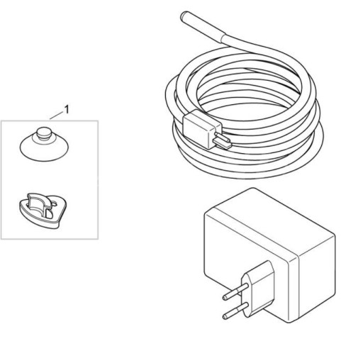 Донный нагревательный кабель HeatUp Basis 20